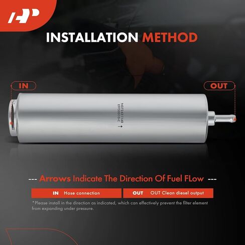 A-Premium Fuel Filter Compatible with BMW 335d 2009 2010 2011, L6 3.0L in Saudi Arabia