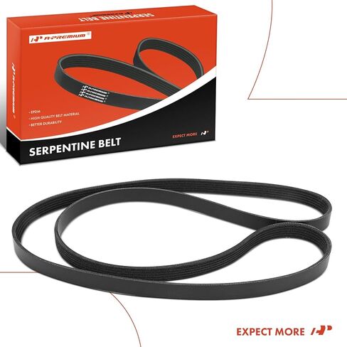 A-Premium 72.4 Inch Engine Serpentine Drive Belt Compatible with GMC Acadia 2017-2023 & Buick LaCrosse 2017-2019, Regal Sportback 2018-2020 & Cadillac XT5, XT6 & Chevrolet Blazer, Caprice, SS in Saudi Arabia