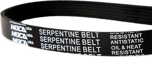 EPDM Serpentine Belt 6PK1115 Compatible with Audi, for Volkswagen - 2009-2012 TT Quattro A3, 2009-2012 GTI Jetta Tiguan, 2011-2012 CC, 2009-2010 Passat in Saudi Arabia