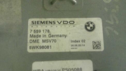 Engine ECM Electronic Control Module Fits 06-07 Compatible with BMW 525i 7 559 178 7559178 in Saudi Arabia