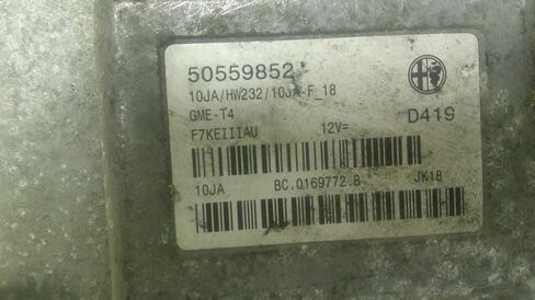 2018-2020 Compatible with ALFA Romeo Stelvio 2.0L A/T ECM Engine Control Module 50559852 in Saudi Arabia