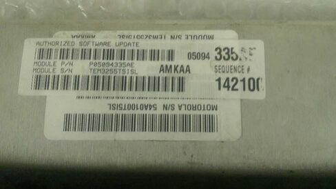 Engine ECM Control Module 3.7L Fits 06 Compatible with Dodge 1500 Pickup P05094335AE 05094335AE in Saudi Arabia