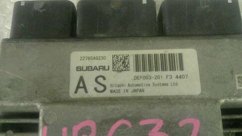 Engine ECM Control Module MT Fits 2015 15 Compatible with Subaru WRX 22765AG230 in Saudi Arabia