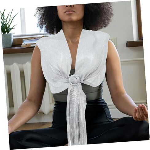 2pcs Elegant Neck Wrap for Bride Bridesmaids Lightweight Formal Scarf for Evening Dresses Parties and Special Occasions in Kuwait