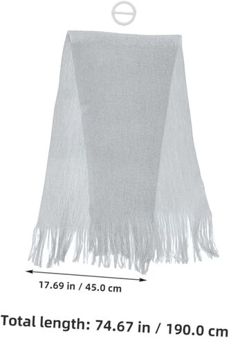 2pcs Elegant Neck Wrap for Bride Bridesmaids Lightweight Formal Scarf for Evening Dresses Parties and Special Occasions in Kuwait