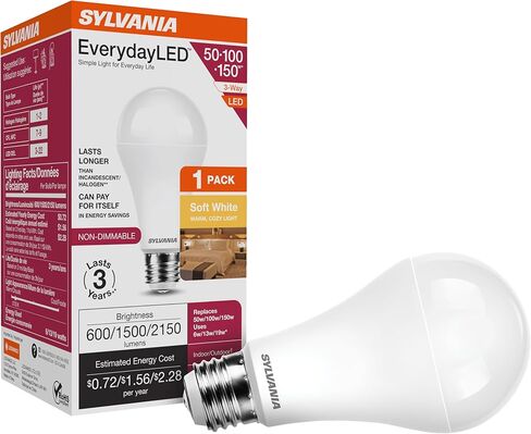 Sylvania Bulb LED 3WAY SWHT 50/100/150W 42052 in Kuwait