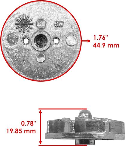 Caltric Water Pump Impeller Compatible with Polaris Sportsman SP 570 Touring 2015 2016 2017 2018 2019 2020 in Saudi Arabia