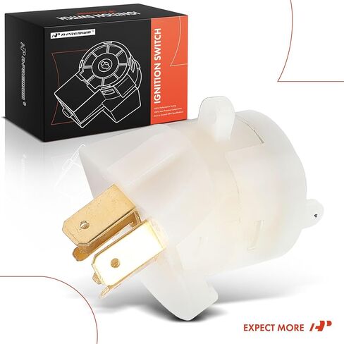 A-Premium Ignition Starter Switch Compatible with Audi & Porsche & Volkswagen Vehicles - 4000 Quattro Coupe 914 924 Cabriolet Dasher Fox Golf Jetta Convertible Pickup Scirocco Super Beetle - 7 Blades in Saudi Arabia