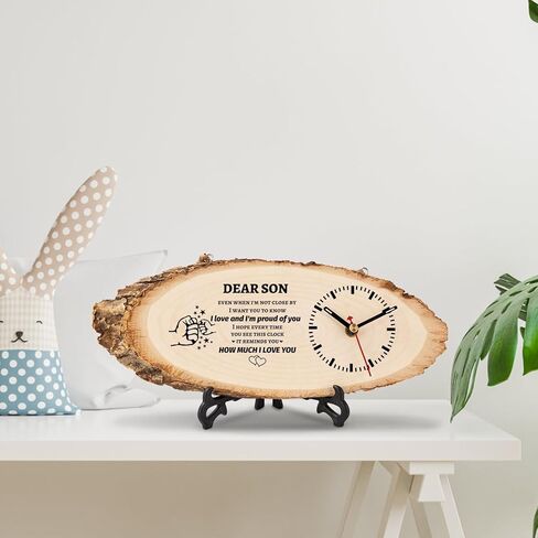 هدايا BeauGift للابن، هدايا ساعة خشبية للابن من الأم والأب، هدايا عيد ميلاد للابن في القانون، هدية من الأم والأب لابني in Kuwait
