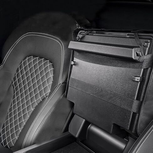 غطاء وحدة التحكم المركزية متوافق مع Ford F150 2021 2022 2023 2024 2025 2026، واقي جلدي لغطاء مسند الذراع، ملحقات داخلية لوسادة وحدة التحكم الوسطى (مقعد الدلو فقط) in Kuwait