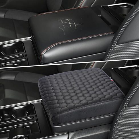 ThirdPole Center Console Cover for Ford 2021-2026 F150 & 2022-2026 F150 Lightning - Armrest Lid Protector Cushion (Fits Work Surface Console Only) in Saudi Arabia