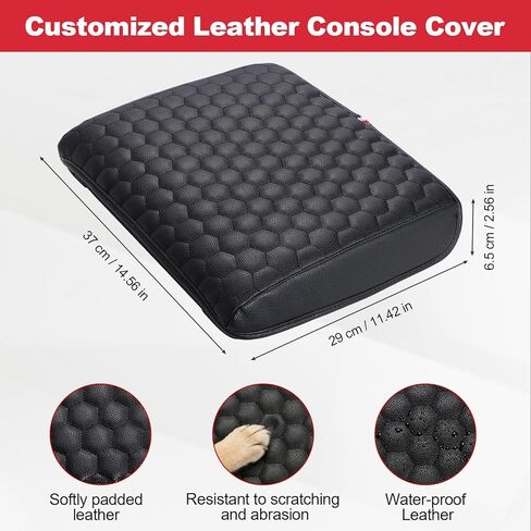 ThirdPole Center Console Cover for Ford 2021-2026 F150 & 2022-2026 F150 Lightning - Armrest Lid Protector Cushion (Fits Work Surface Console Only) in Saudi Arabia