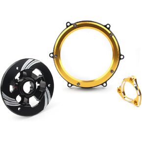 SIKUAI Motor Clear Clutch Cover Spring Retainer Pressure Plate For Ducati Panigale V4S V4 2019-2022 Gold in Kuwait