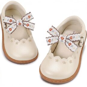 Toddler Girl Mary Jane Dress Shoes Wide Ballet Flats for Girls Party School Shoes in Saudi Arabia