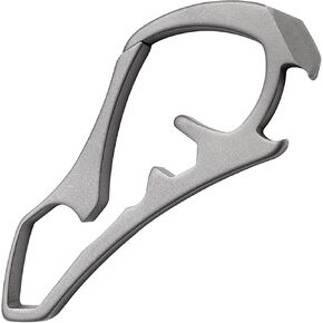 WARHERO Titanium Alloy Keychain Minimalist Key Holder Bottle Opener Prying Can EDC Tools in Kuwait