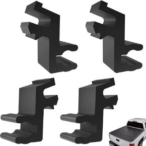 4 قطع من مشابك قضيب الدعامة المطورة مناسبة لقضيب دعامة Tonneau Undercover، مشابك غطاء سرير الشاحنة لقضيب دعامة غطاء سرير الشاحنة الصلب القابل للطي فائق المرونة in Kuwait