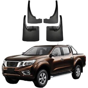 4PCS Car Mud Flaps Splash Guards Mudguards Car Mud Flaps Compatible with Nissan Navara NP300 2016 2017 2018 2019 2020 2021 2022 in Kuwait