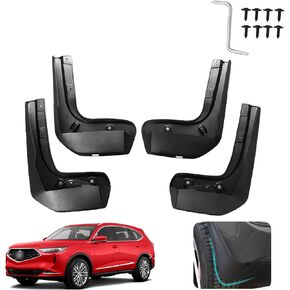 Custom Fit for Mud Flaps Acura MDX 2022-2025 Mud Splash Guard Front and Rear 4-PC Set in Kuwait