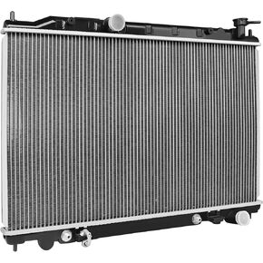 مشعاع متوافق مع 2003-2007 Murano S SE SL 3.5L V6 AT، استبدال قلب الألومنيوم # 21460CC00A مع مبرد زيت ناقل الحركة in Kuwait