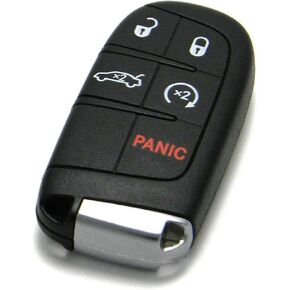 OEM Electronic 5-Button Smart Key Fob Remote Compatible with 2015-2017 Chrysler 200 (FCC ID: M3M-40821302, P/N: 68155687) in Kuwait