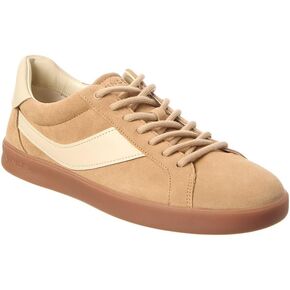 Vince Olli Suede & Leather Sneaker, 10, Brown in Kuwait