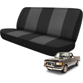Seat Cover Compatible with 1969-1996 Ford F-Series Full Size Trucks Solid Bench Seat Without Headrests, Neoprene & Foam Padded Water Resistant in Kuwait