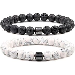 Smoking Cessation Bracelet for Women Men Quit Smoking Drinking Bracelets Anti Anxiety Frustration Irritability Beads Bracelet in Saudi Arabia