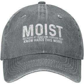 Moist Because at Least One Person You Know Hates This Word Hat for Women Baseball Caps Fashionable Hats in Kuwait