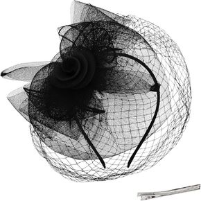 قبعة ديربي عصابة رأس من فاسيناتورز للنساء لحفلات الشاي وإكسسوارات الشعر الكلاسيكية للنساء in Kuwait