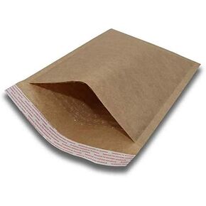 30#0 6x10 Kraft Natural Paper Padded Bubble Envelopes Mailers Case 6"x10" in Kuwait