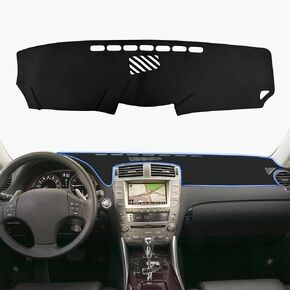 Leather Dash Cover Compatible with Lexus IS250 IS350 2006 2007 2008 2009 2010 2011, Dash Mat Dashboard Cover and Interior Dash Covers Accessories in Kuwait