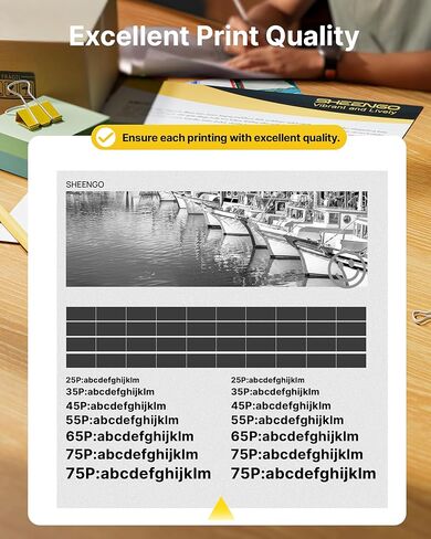 SHEENGO 910XL Ink Cartridges for HP Printers Replacement for HP 910XL Black Ink Cartridges 910 XL Use for HP OfficeJet Pro 8020 8010 8015 8018 8022 8025 8028 8035 8030 Printer (2 Pack Black) in Kuwait