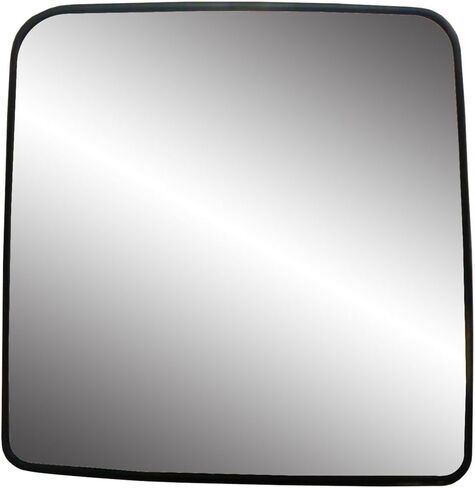 Driver Side Non-heated Mirror Glass w/backing plate, Jeep Wrangler, Wrangler JK, 6 5/16" x 6 1/8" x 8 1/8" in Saudi Arabia