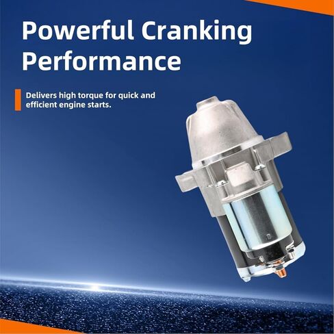 Starter Motor Compatible with 2011-2019 Ford Fiesta L4 1.6L | 12V 1.4kW 11 Teeth Clockwise PMGR | Replace# 19138N, AE8T11000AB, BE8Z11002A in Saudi Arabia
