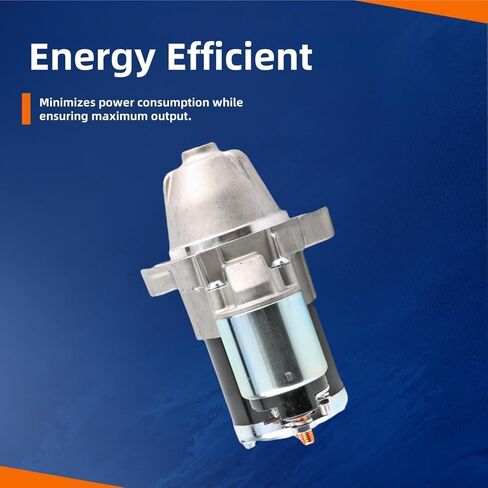 Starter Motor Compatible with 2011-2019 Ford Fiesta L4 1.6L | 12V 1.4kW 11 Teeth Clockwise PMGR | Replace# 19138N, AE8T11000AB, BE8Z11002A in Saudi Arabia