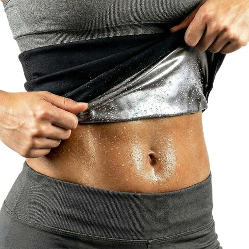 Geyoga 2 قطعة الخصر المتقلب للنساء العرق التفاف العرق الخصر المدرب لكمال الاجسام الجزء السفلي من الدهون في البطن in Saudi Arabia