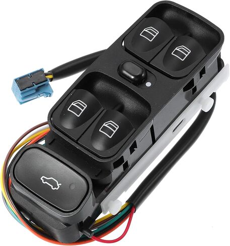 X AUTOHAUX A2098203410 20982034109116 مفتاح طاقة رئيسي للنافذة الأمامية جانب السائق لمرسيدس بنز CLK320 CLK350 CLK430 CLK500 CLK55 CLK550 CLK63 in Saudi Arabia