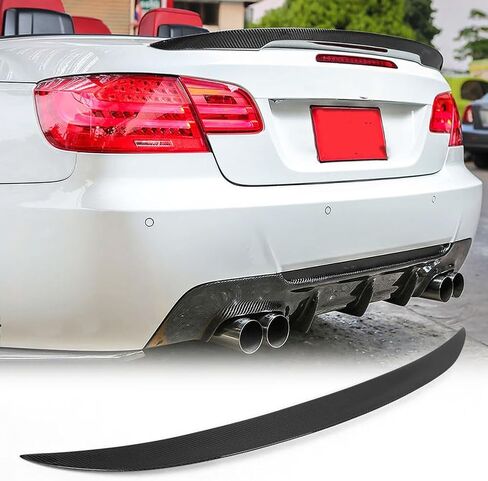 MCARCAR Carbon Fiber Trunk Spoiler for BMW 3 Series E93 Convertible/M3 E93 2007-2013 Rear Boot Lip Spoiler High Gloss Finish & Lightweight in Saudi Arabia