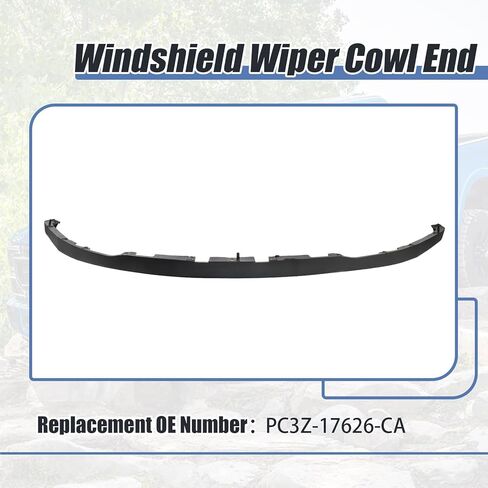 2.15 بوصة المصد الأمامي السفلي لوحة الستارة منحرف سد الهواء متوافق مع 2023-2025 Ford F250، F350 Super Duty PC3Z17626CA in Saudi Arabia