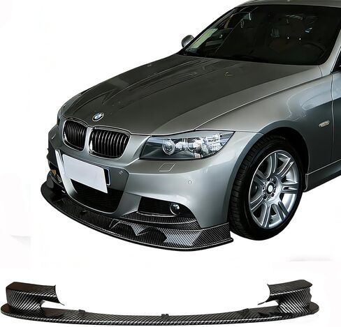 E90 Front Bumper Diffuser Chin Lip Fit for 2008-2011 M3 E90 Sedan E92 Coupe E93 Convertible Front Lower Air Dam Fits Original Factory Front Bumpers Only (Not for Aftermarket Bumpers) in Kuwait