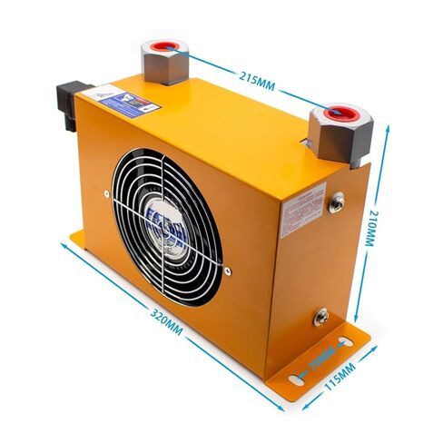 AJ0608T-CA مروحة تبريد الهواء الهيدروليكي 60 لتر / دقيقة مشعاع الزيت DC24V DC12V لوحة مبادل حراري منخفض الضوضاء كفاءة امتصاص الصدمات (AC 380) in Kuwait