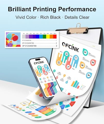 Replacement for Epson 502 522 High Capacity (6 Bottles) Ink Refill Bottles Replacement for Epson 502 522 Ink Use for EcoTank ET-3760 ET2760 ET2750 ET-4760 ET-2850 ET-15000 ST-4000 ST-2000 in Kuwait