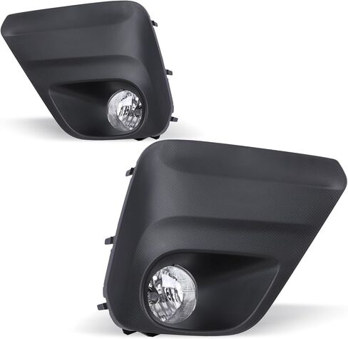 Fog Light Assembly Fits for 2019-2021 Subaru Forester Base, CONVENIENCE, PREMIUM Models, Universal Wiring Harness and H16 Bulbs Included(12V 19W) - Clear PC Lens, Black ABS Housing, 1 Pair in Saudi Arabia