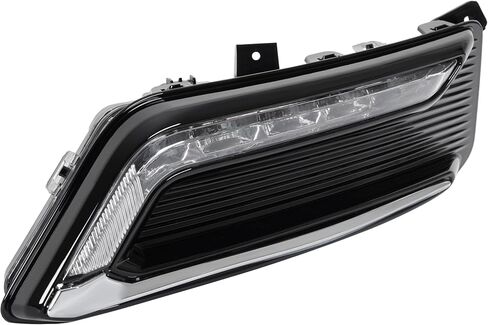 مصباح ضباب LED من Kojem متوافق مع مصباح الضباب للقيادة شيفروليه إمبالا DRL 2014-2020 مع مجموعة أسلاك بإطار خفيف وزوج تبديل عدسة شفافة واستبدال غطاء أسود لـ GM2562102 GM2563102 in Saudi Arabia