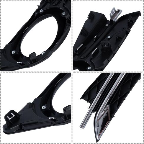 Fog Lights Replacement for Honda Odyssey 2014-2017 with H11 12V 55W Bulbs Bezel Fog Lamps Assembly 1 Pair in Kuwait