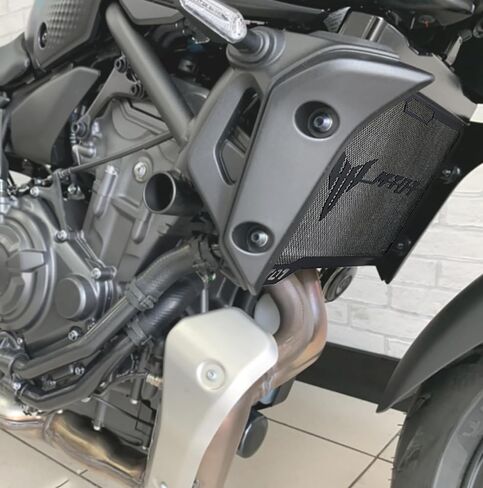 غطاء واقي الرادياتير MT 07 متوافق مع YAMAHA MT-07 MT07 2018-2024 متوافق مع FZ-07 2018-2020 in Saudi Arabia