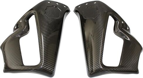 Carbon Fiber Upper Side Fairings for Harley-Davidson VRSCF V-Rod Muscle 2009-2017 (Twill Weave - Gloss) in Saudi Arabia