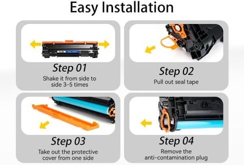 خراطيش حبر أسود 218A متوافقة مع HP 218A 218X W2180A للاستخدام مع حبر الطابعة HP Color LaserJet Pro MFP 3301CDW 3301FDW 3301SDW Pro 3201dw Series W2180A W2180X عالي الإنتاجية - عبوة واحدة in Kuwait