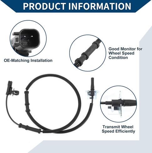 No.22761955 ABS Wheel Speed Sensor for GMC Sierra 3500 HD 2015-2016 Rear Left ABS Sensor Anti-lock Braking System Sensor 1 Pcs in Saudi Arabia