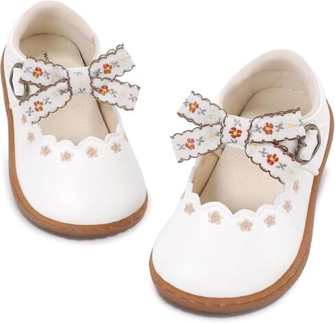 أحذية ماري جين للفتيات الصغيرات أحذية باليه مسطحة واسعة للفتيات والأحذية المدرسية للحفلات in Kuwait